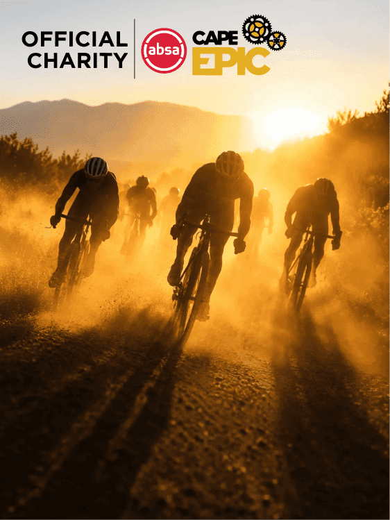 Something bigger is coming - Official Charity of the Absa Cape Epic